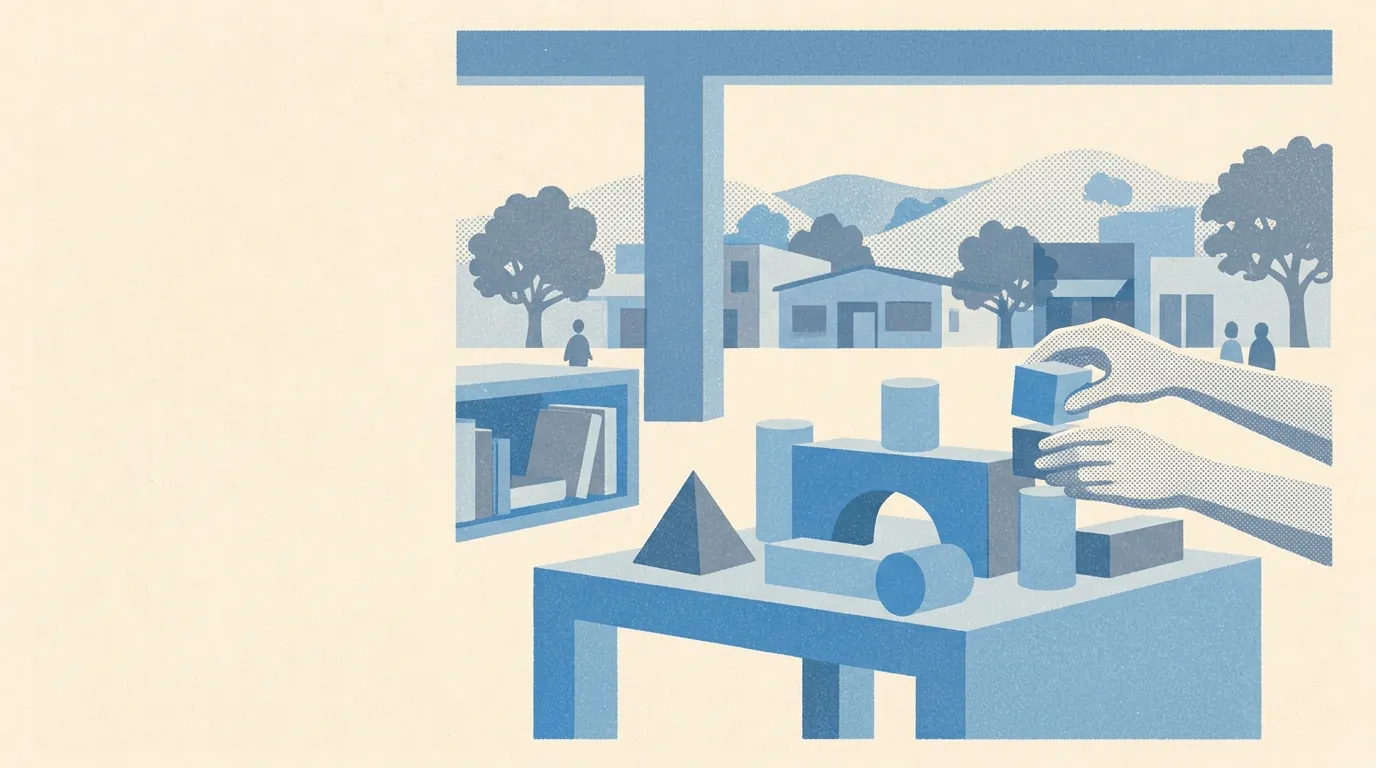 Illustration of children's museums in Oakland