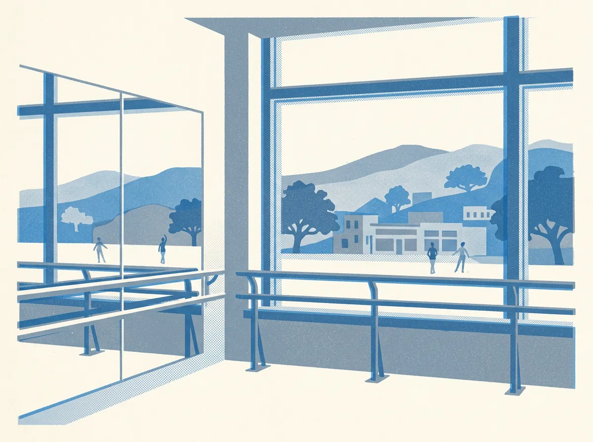 Illustration of dance schools in Oakland