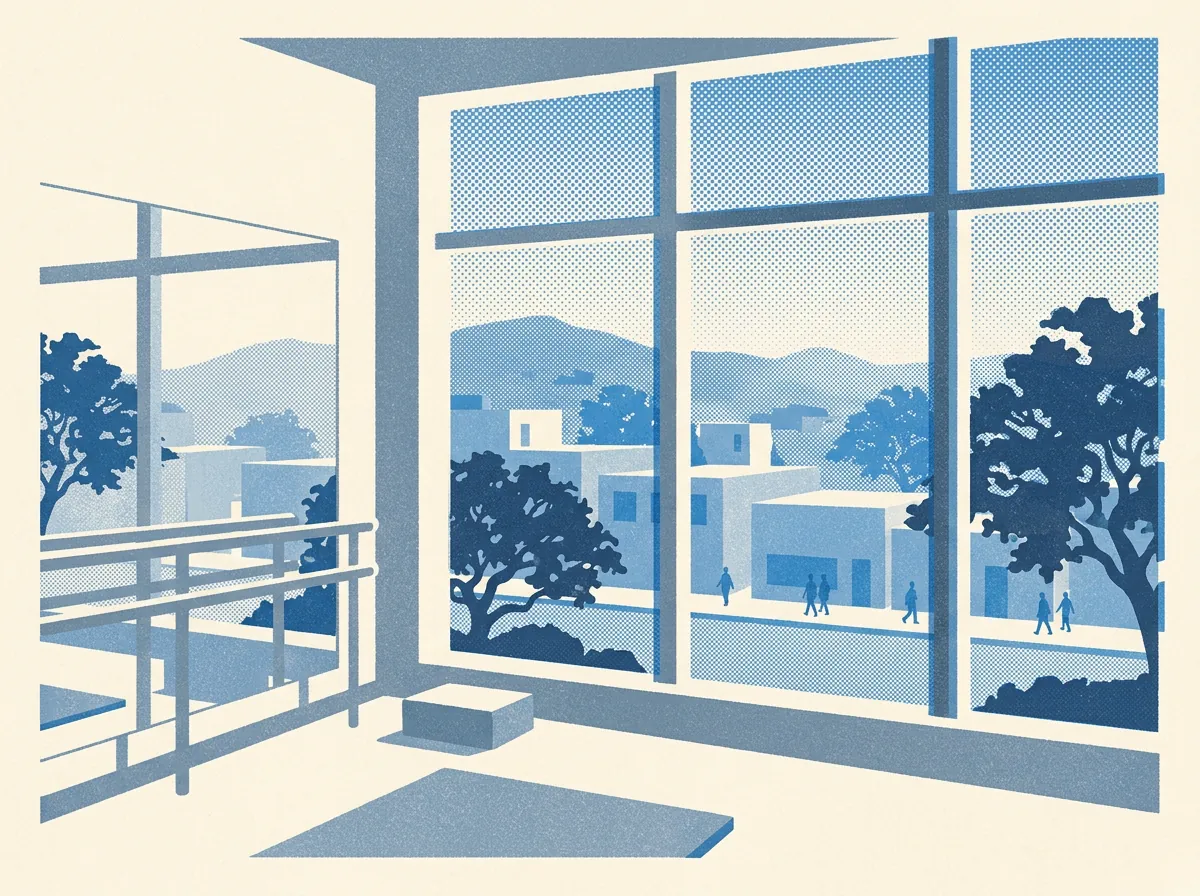Illustration of dance schools in Oakland